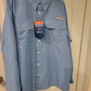 Mens LS Habit Fishinf Shirt